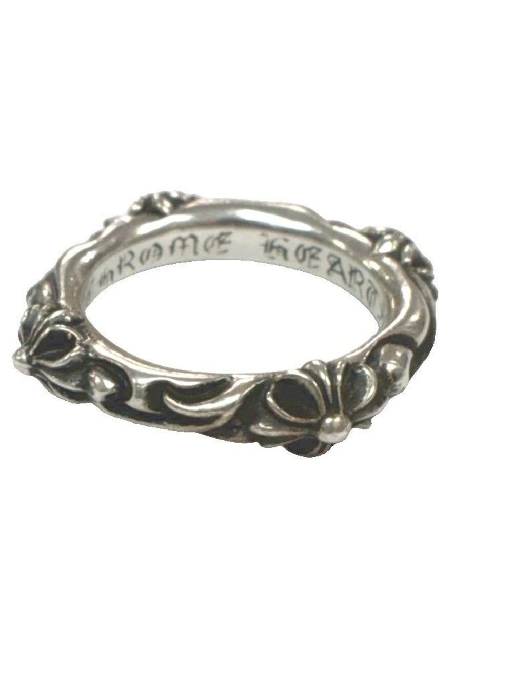 Chrome Hearts SBT Band Ring Silver